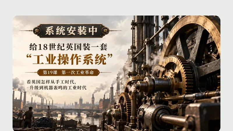 九年级上册第十九课《第一次工业革命》商品图预览