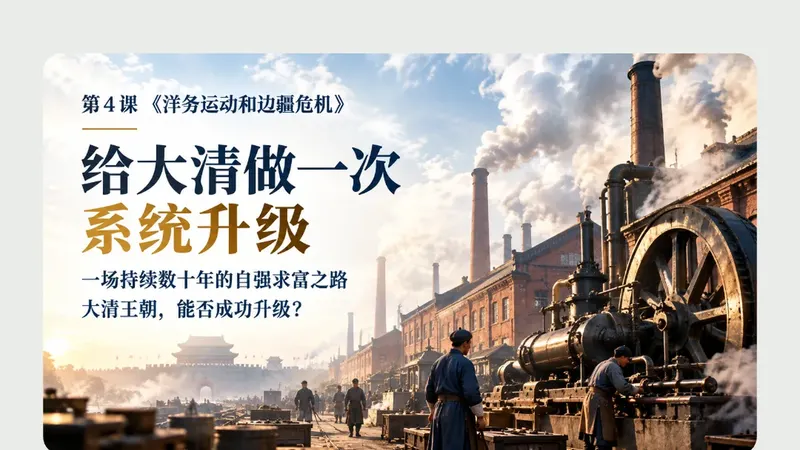 八年级上册第四课《洋务运动和边疆危机》商品图预览