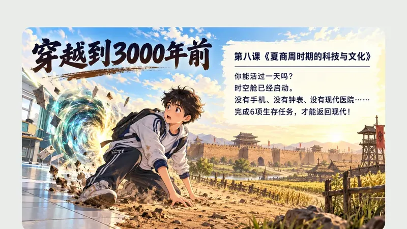 七年级上册第八课《夏商周时期的科技与文化》商品图预览