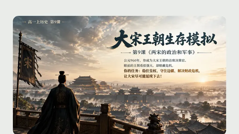 高一上册第九课《两宋的政治和军事》商品图预览
