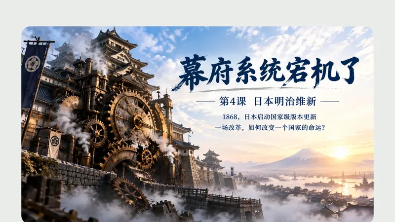 九年级下册第四课《日本明治维新》商品图预览