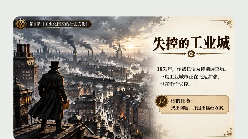 九年级下册第六课《工业化国家的社会变化》（版本2）商品图预览