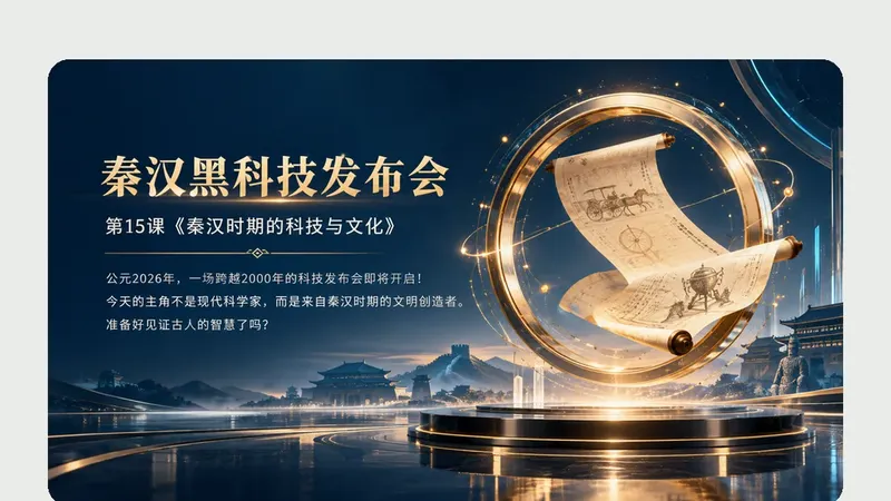 七年级上册第十五课《秦汉时期的科技与文化》商品图预览