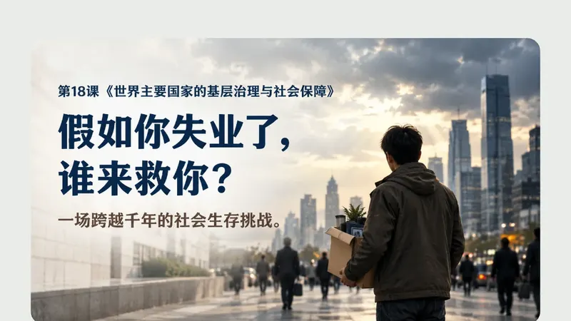 高二必修一第十八课《世界主要国家的基层治理与社会保障》商品图预览