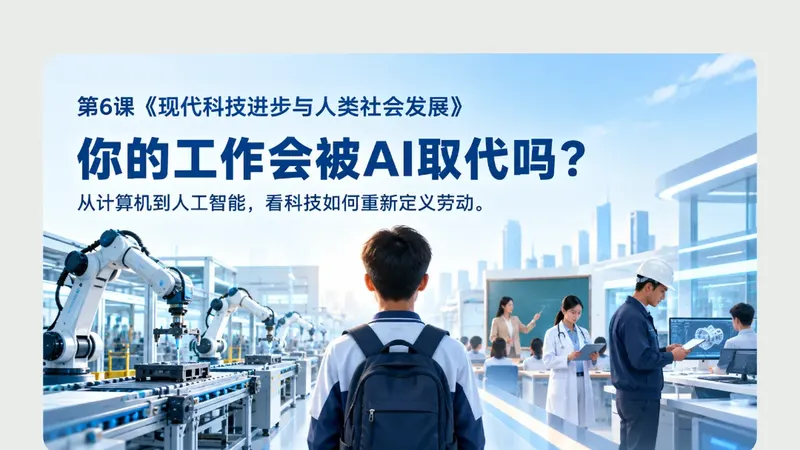 高二必修二第六课《现代科技进步与人类社会发展》商品图预览
