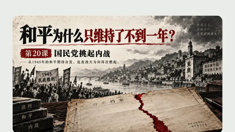 八年级上册第二十课《国民党挑起内战》商品图预览