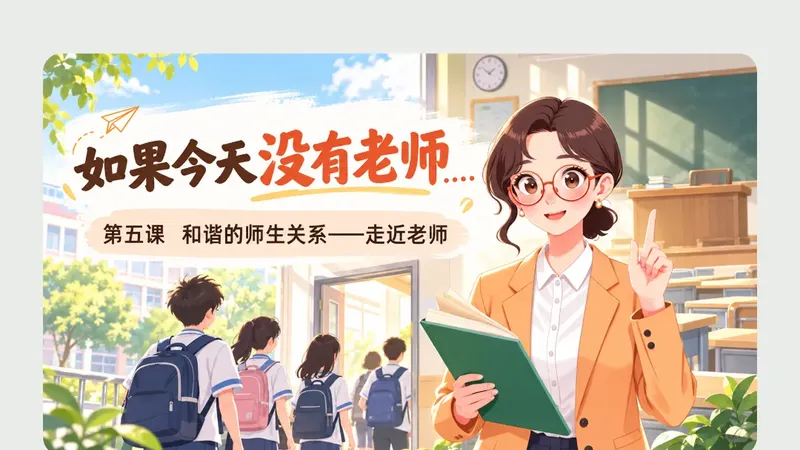 七年级上册《走近老师》商品图预览