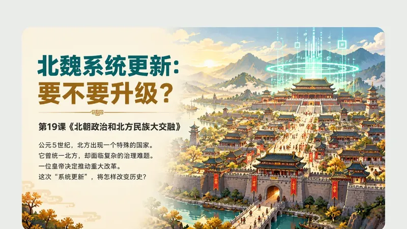 七年级上册第十九课《北朝政治和北方民族大交融》商品图预览