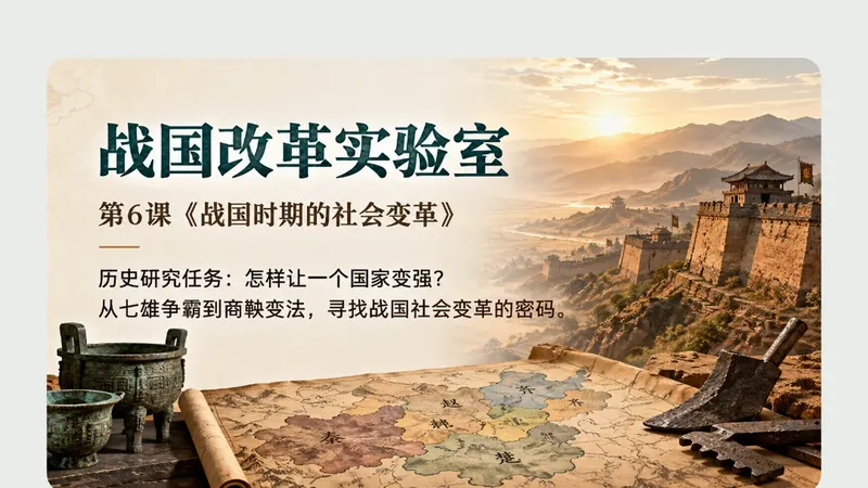 七年级上册第六课《战国时期的社会变革》商品图预览