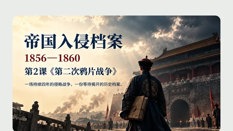 八年级上册第二课《第二次鸦片战争》商品图预览