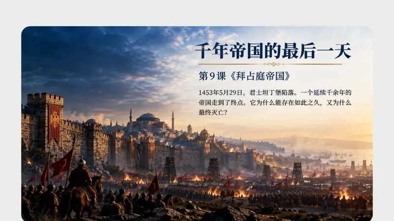 九年级上册第九课《拜占庭帝国》商品图预览